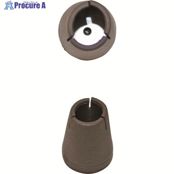 ●タイプ：φ18〜23のパイプ脚●色：ダークブラウン●形状：丸型●内径(mm)：16●深さ(mm)：30