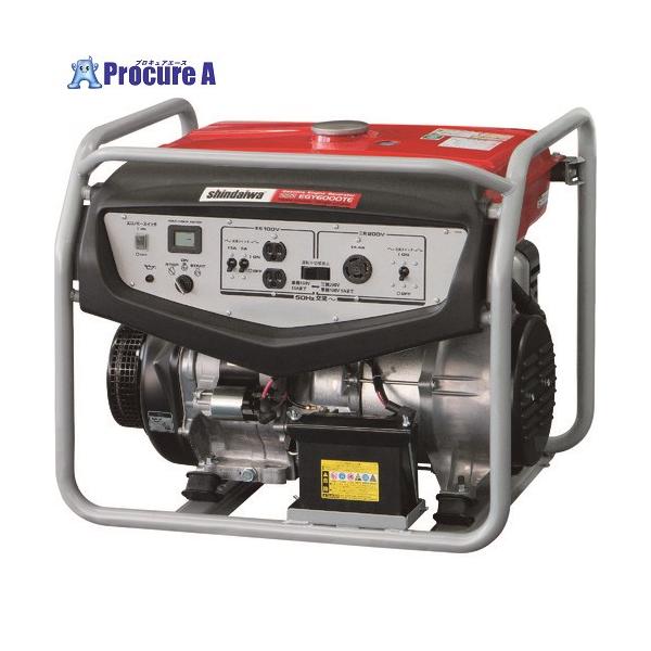 新ダイワ エンジン発電機 50HZ □▽147-1500 EGY6000TE-A 1台 : 147  