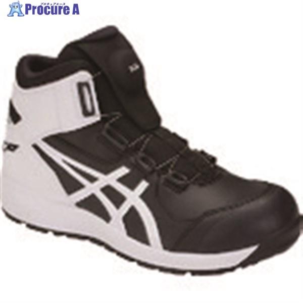ASICS ウィンジョブCP304 BOA ブラック×ホワイト 27.0cm ▽148-7511