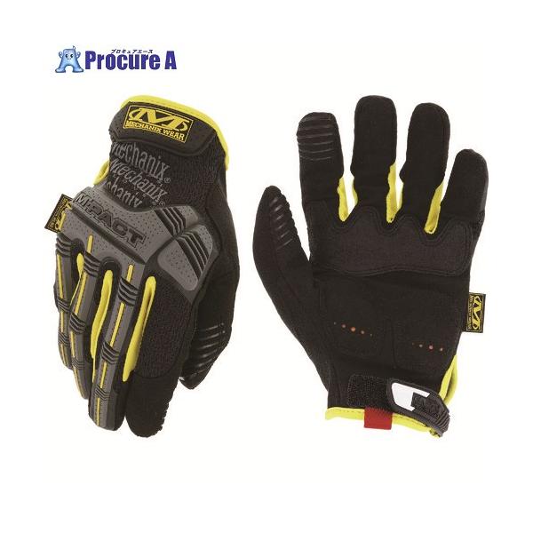 MECHANIX M-Pact ブラック/イエロー S  ▼149-0015 MPT-01-008  1双