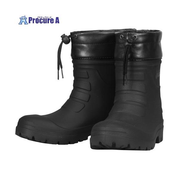 他サイト： カジメイク 6435 エアーラバーブーツM ショート ブラック XL  ▼153-8364 6435-91-XL  1足の商品画像