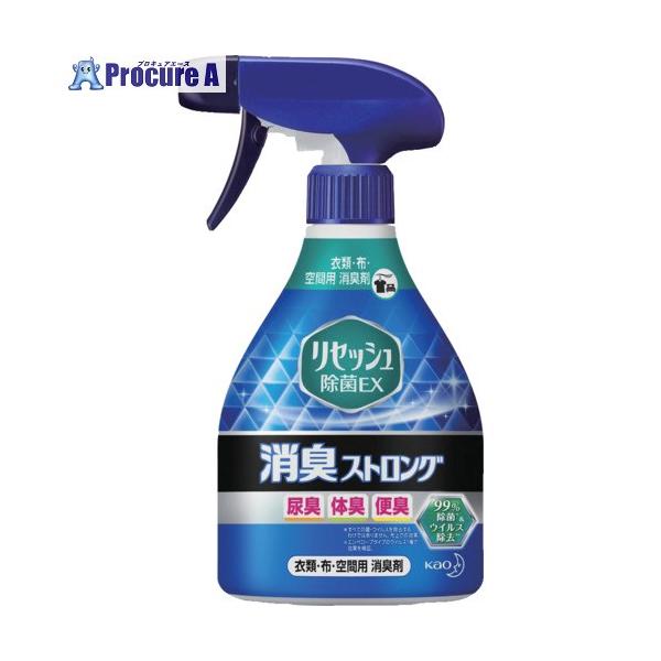 ●容量(ml)：370●タイプ：衣類・布・空間用●品名：リセッシュ除菌ＥＸ　消臭ストロング　本体３７０ｍｌ●スプレー回数：430