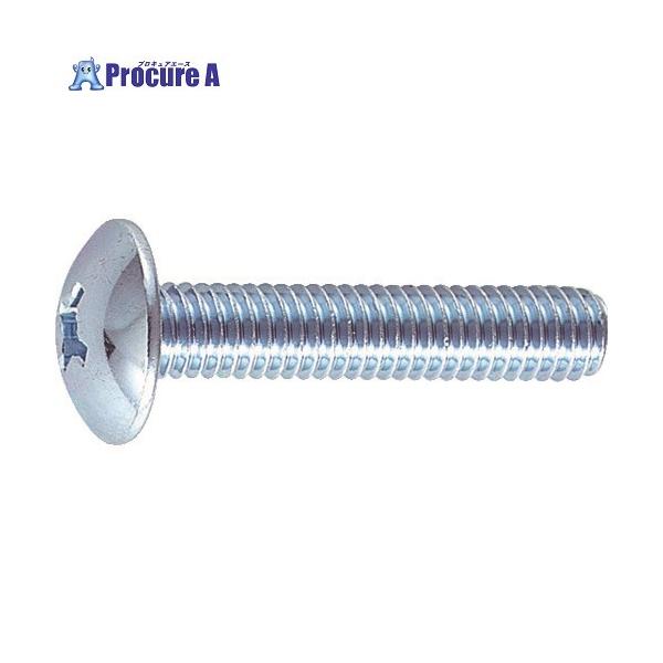 他サイト： TRUSCO トラス頭小ねじ ユニクロ 全ネジ M4×12 180本入  ▼159-2963 B04-0412  1パックの商品画像