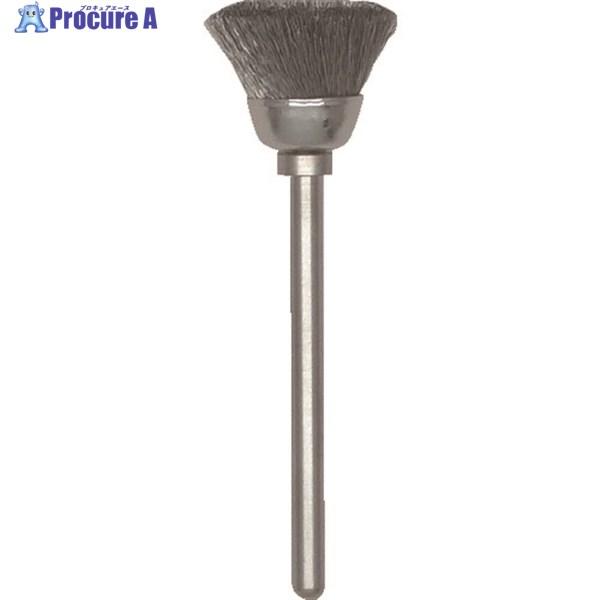 TRUSCO カップ型ブラシ ステンレス 線0.08X外径Φ13X軸Φ3  ▼161-5532 133C-14  1本