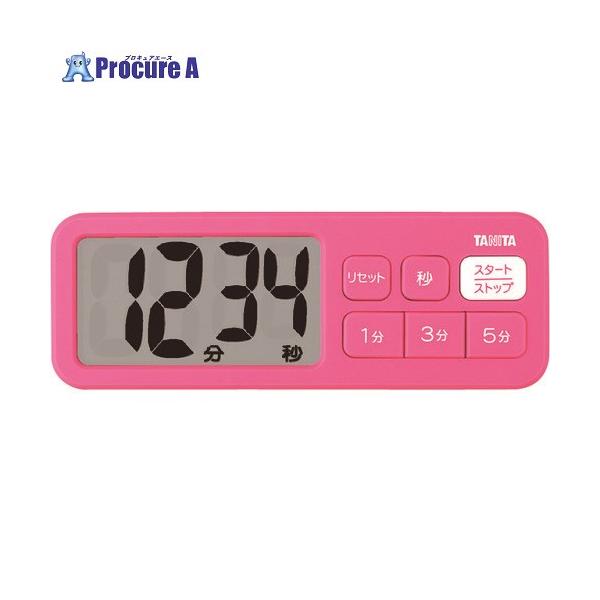 他サイト： TANITA でか見えプラスタイマーTD395PK  ■▼175-5472 TD-395-PK  1個の商品画像