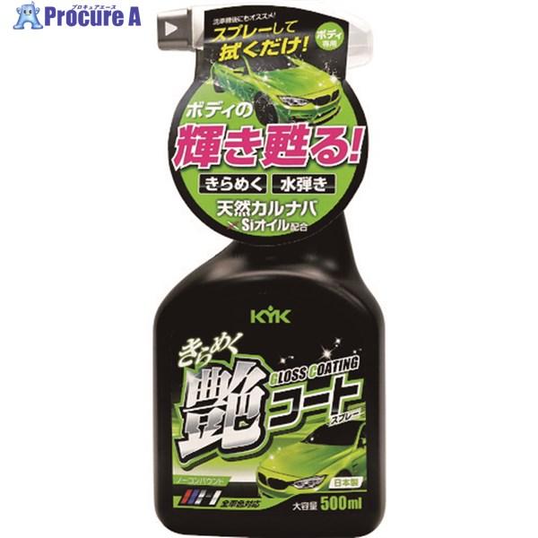 他サイト： KYK きらめく艶コートスプレー 500ml  ▼177-8765 22-089  1本の商品画像