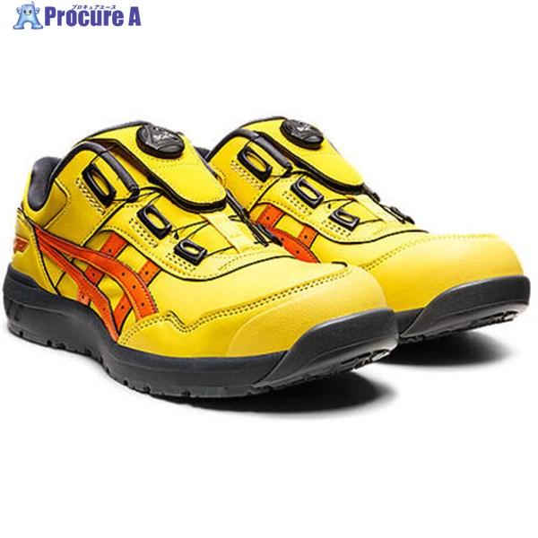 ASICS ウィンジョブCP306 BOAヴァイブラントイエロー×ハバネロ 30.0cm