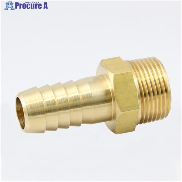 ●接続口径D：R1/2●接続口径(タケノコ外径)(mm)：20.5●六角対辺(mm)：22●使用流体：水、空気、油、他材質に悪影響のない物。●タイプ：ホースニップル