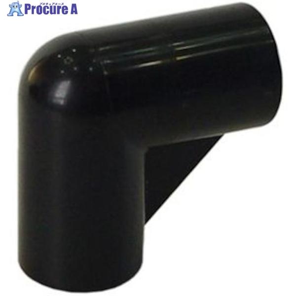 ●適合機種：φ28イレクターパイプ●色：ブラック●タイプ：2方向（コーナー用）●カラー：ブラック