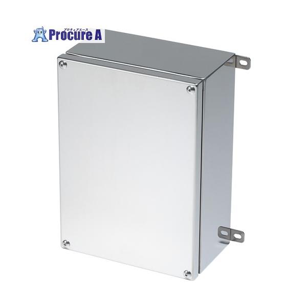 タカチ 外部取付足付防水・防塵ステンレスボックス □▽195-7913