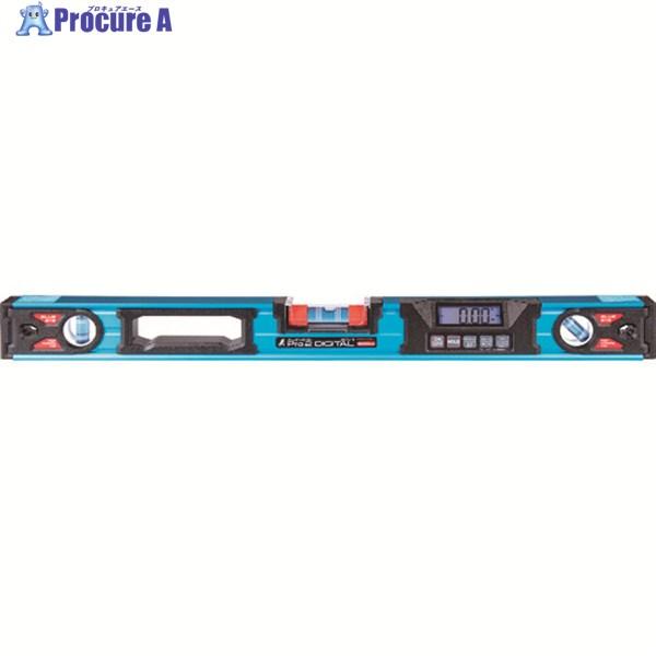 他サイト： シンワ ブルーレベル Pro2 デジタル 防塵防水 600mm マグネット付  ▼200-4707 75318  1個の商品画像