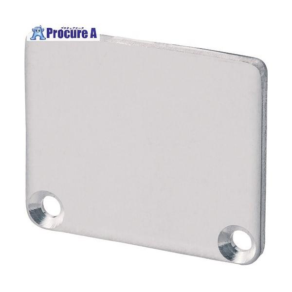 【送料都度見積】●品名：キャッププレート●寸法(mm)：37×42×2.6●製造国：日本