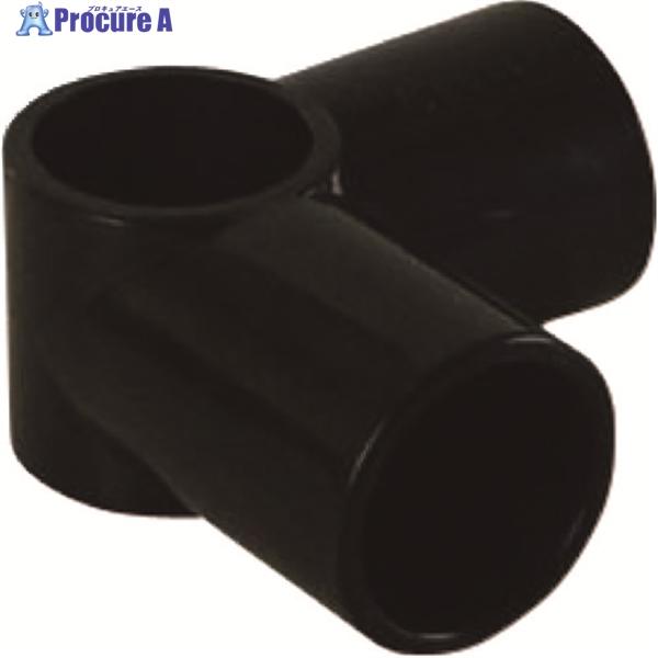 ●品名：Φ28イレクター　プラスチックジョイント●適合機種：φ28イレクターパイプ●色：ブラック