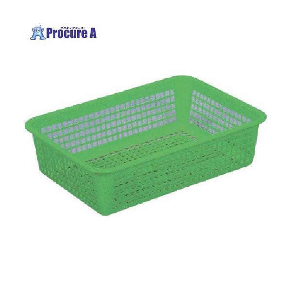 【送料都度見積】●外形寸法(mm)奥行：208●外形寸法(mm)高さ：85●色：グリーン●外形寸法(mm)間口：292●有効内寸(mm)間口：246●有効内寸(mm)奥行：162●有効内寸(mm)高さ：79●容量(L)：3.6●出荷単位(個...