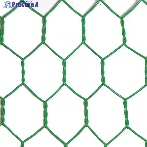 ●番手(#)：14●線径(mm)：1.9●目(A)(mm)：40●幅(mm)：910●長さ(m)：15●色：グリーン