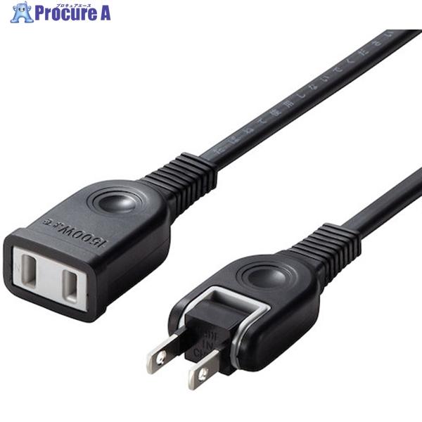 ●電線仕様長さ(m)：1.0●電線仕様太さ(［［ＭＭ２］］)：4.2×7.6●電線仕様芯数(C)：2●コンセント仕様定格：15A・125V●コンセント仕様形状：［［二相２］］●コンセント仕様個数：1●電線種：VCTF●色：ブラック●ケーブル...