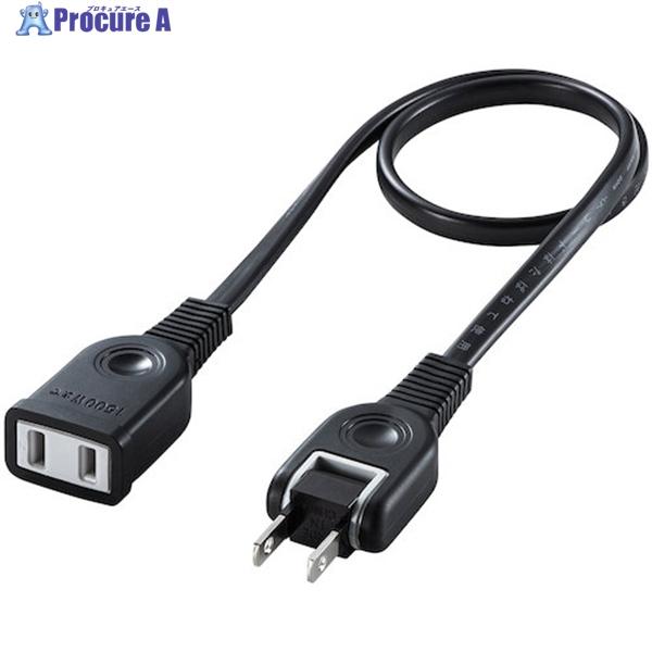 ●電線仕様長さ(m)：0.5●電線仕様太さ(［［ＭＭ２］］)：4.2×7.6●電線仕様芯数(C)：2●コンセント仕様定格：15A・125V●コンセント仕様形状：［［二相２］］●コンセント仕様個数：1●電線種：VCTF●色：ブラック●ケーブル...