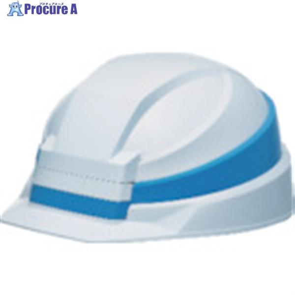 ●帽体色：ホワイト/ブルーライン●頭囲(cm)：47〜62●衝撃吸収ライナー有無：あり●墜落時保護用：〇