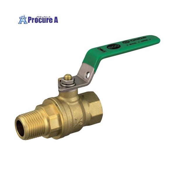 オンダ製作所 黄銅ボールバルブ FF3型 フルボアボールバルブ R1/2×Rc1/2  ▼267-3589 FF3-15  1個