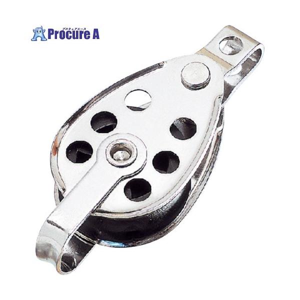 【送料都度見積】●最大使用ロープ径(mm)：10●車数：1●車径(mm)：35●車溝幅(mm)：9.5●d(mm)：6●W(mm)：37●L(mm)：87●使用ロープ径(mm)：8〜10φ●参考使用荷重(kN)：0.49