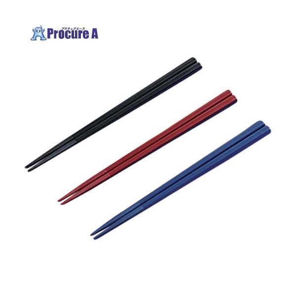 蝶プラ 金剛箸 18.0cm(バラ)レッド  ■▼346-0540 211639  1組