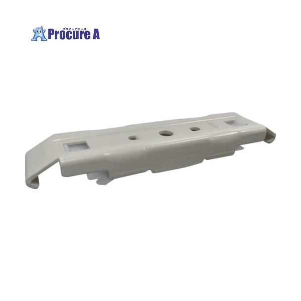 ●品名：天井付ダブルブラケット　ウォームホワイト●適合レール：ウィンピア●寸法(mm)：18×8.8×60●長さ(mm)：80●高さ(mm)：8●材質：ポリエステル、ステンレス●幅(mm)：17