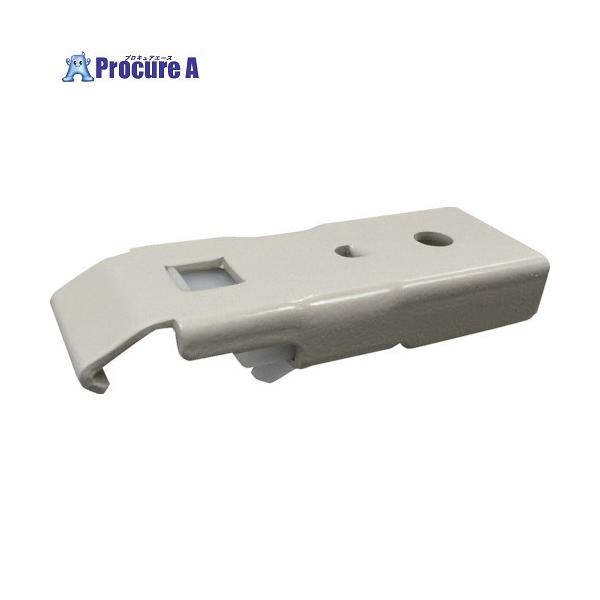 ●品名：天井付シングルブラケット　ウォームホワイト●適合レール：ウィンピア●寸法(mm)：18×7.6×49●長さ(mm)：49●高さ(mm)：8●材質：ポリアセタール、スチール●幅(mm)：17