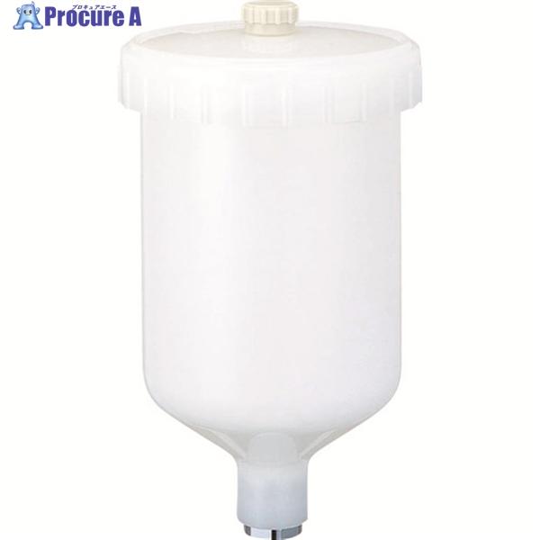 アネスト岩田 スプレーガン用塗料カップ(重力式用) 重力式カップ(樹脂) 600ml 取付ネジ:M16×1.5  ▼380-7738 PCG-6P-M  1個