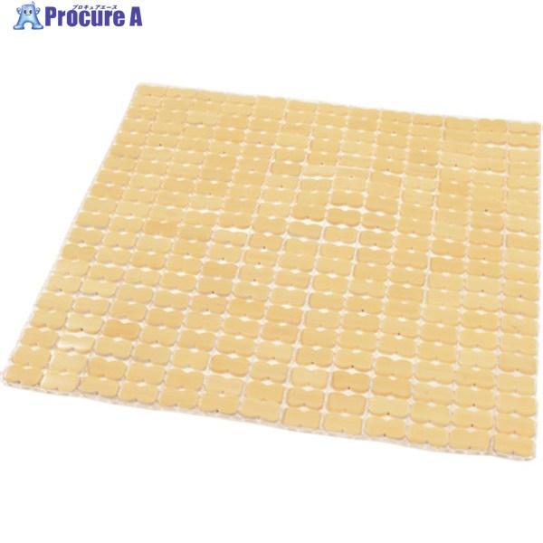 大島屋 【今季完売】 竹ひんやりマット 40×40cm  ▼392-4227 29266  1枚