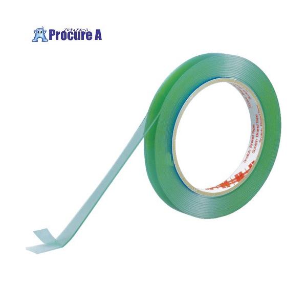 3M スコッチ 超強力両面テープ 透明素材用 19mm×4m ▽409-1663 STD-19