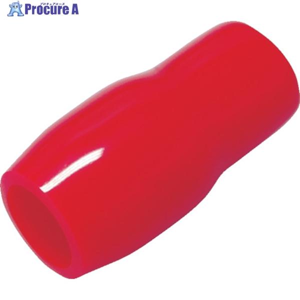 品川商工 TCVキャップ(赤) (100個入) ▽413-6691 TCV-12-R 1袋