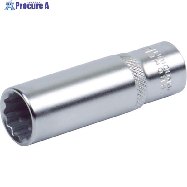 他サイト： TRUSCO ディープソケット(12角) 差込角12.7 対辺10mm  ▼416-1653 TS4-10WL  1個の商品画像