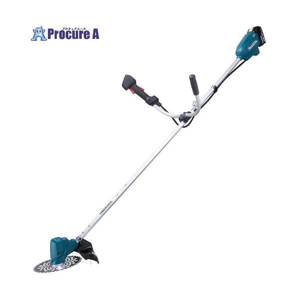 他サイト： マキタ 充電式草刈機 18V Uハンドル 標準棹 5.0Ah (本体・バッテリ・充電器付) 230mm軽快チップソー  ■▼418-4314 MUR190SDST  1台の商品画像
