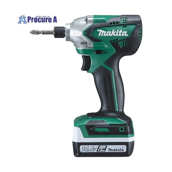 他サイト： マキタ 充電式インパクトドライバ 14.4V 最大締付トルク145N・m (本体・バッテリ×2・充電器付)   MTD001DSX  1台の商品画像