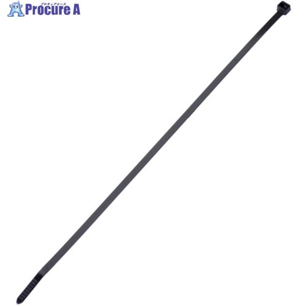 PANDUIT ナイロン結束バンド 耐候性黒(100本入)幅2.5厚さ1.1mm  ▼422-9789 PLT1M-CJ0  1袋
