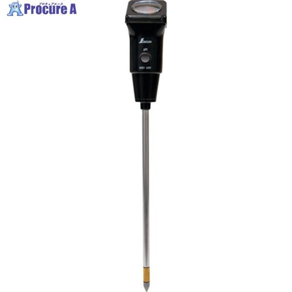 他サイト： シンワ 土壌酸度(pH)計 C ロング電極測定コンディションチェック機能付  ▼423-8581 72795  1台の商品画像