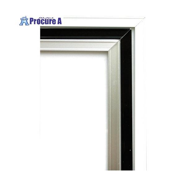 ●ポスターサイズ：B3●外形寸法(mm)縦：523●外形寸法(mm)横：372●枠色：シルバー●厚さ(mm)：9.2●板面色：白