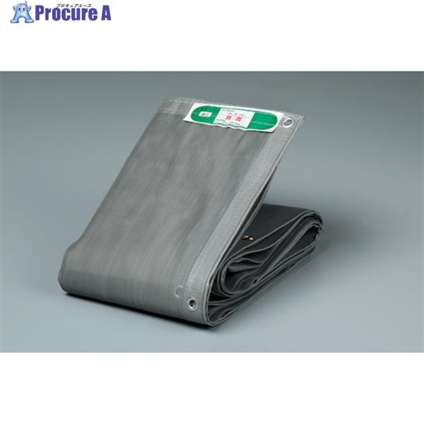 ●色：グレー●幅(m)：1.8●長さ(m)：5.4●ハトメ数(個)：32●ハトメピッチ(cm)：30●耐久期間：約3年●引張強度：タテ570N/3cm、ヨコ640N/3cm●引裂強度：タテ230N、ヨコ280N●ハトメピッチ(mm)：300...