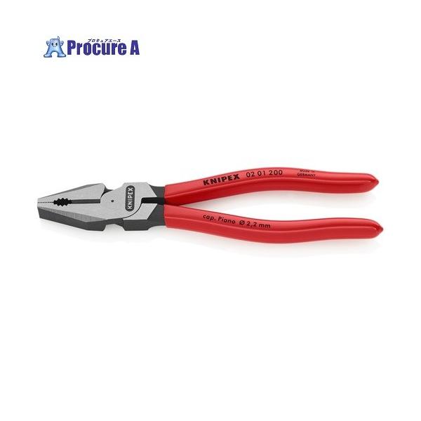 KNIPEX（クニペックス） 強力型ペンチ プラスチックハンドル 200mm