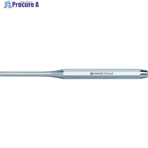 PBスイスツールズ 平行ピンポンチ(八角胴)4mmX150mm ▽448-3413 755-4