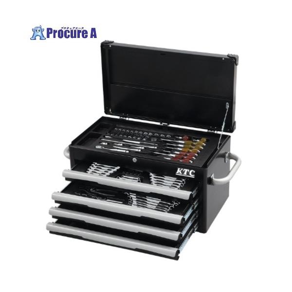 KTC nepros ツールセット ブラック 間口725×奥行390×高さ410mm □▽456 