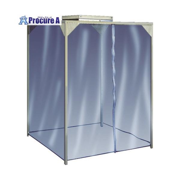 日本無機 簡易クリーンブース 清浄度クラス100〜1000(Fed/Std) 消費電力(W)68(50HZ)/64(60HZ)  ■▼463-4331 PFB-1515-1L1  1台