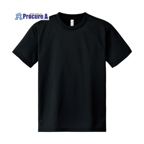 他サイト： glimmer ドライTシャツー00300-ACT-ブラック-L  ▼467-6889 00300-ACT-BLK-L  1枚の商品画像
