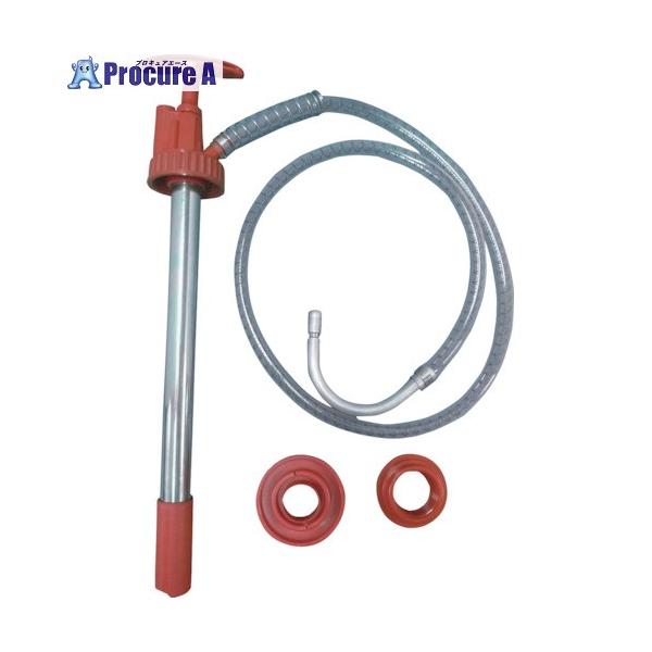 ●吐出量(L/min)：70●口径(mm)吸込/吐出：25/12●本体寸法全長(mm)：440●本体寸法全幅(mm)：300●キャップアダプター缶口サイズ：φ31mm φ47mm●1ストローク(ml)：70●ノズル先端径(mm)：12●使用...