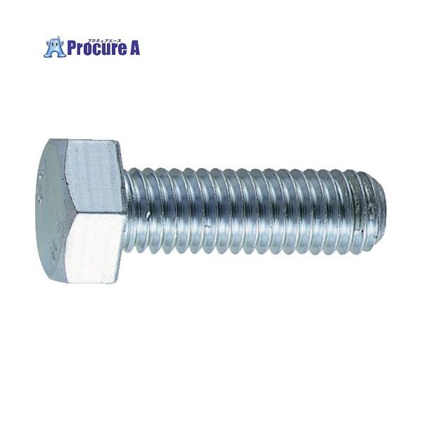 他サイト： TRUSCO 六角ボルト ユニクロ 全ネジ M16×30 5本入  ▼477-8774 B22-1630  1パックの商品画像