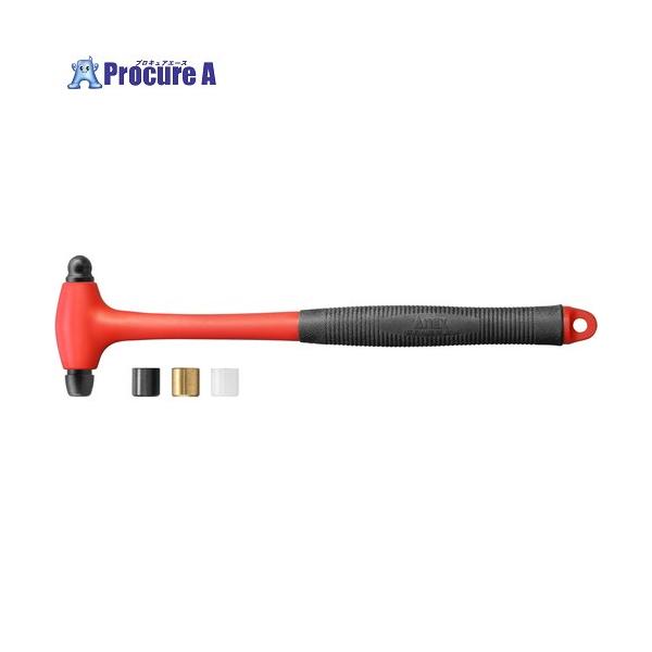 ●頭径(mm)：14●頭長(mm)：65●全長(mm)：245●幅(mm)：65●ハンドル径(mm)：19●交換ヘッド：鉄平、鉄丸、鉄長丸、真鍮、ナイロン●ヘッド径(mm)：φ14●頭部長さ(mm)：65