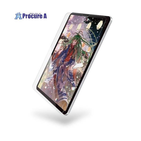 ELECOM TB-A22PMFLGAPLL iPad Pro 11inch用保護フィルム/ リアルガラス/ 紙心地/ 反射防止/ ケント紙タイプ