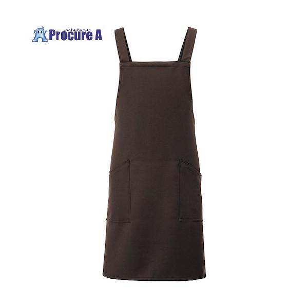 【送料都度見積】●色：ダークブラウン●着丈(cm)：80●幅(cm)：70●タイプ：胸当て・タスキ掛け