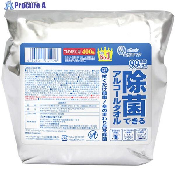 ●シートサイズ(mm)：140×190●ケース入数：400枚×8パック●タイプ：詰替用/アルコール