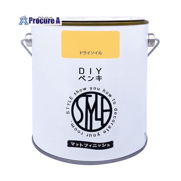 他サイト： ニッぺ DIYペンキ マットフィニッシュ ドライソイル 1kg  ■▼567-0057 4976124887437  1缶の商品画像